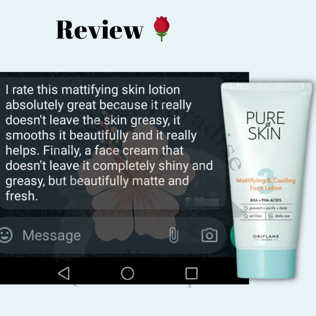 Organic Pure Skin 5-Step Facial Set For OILY Skin types Dermatologically tested