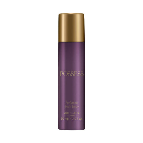 Possess perfumed body spray