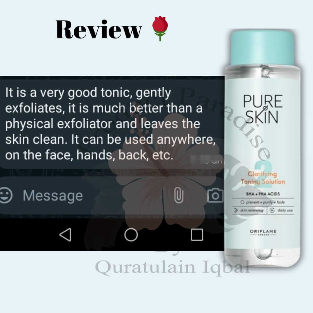 Organic Pure Skin 5-Step Facial Set For OILY Skin types Dermatologically tested