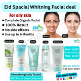 Pure Skin 5-Step Facial Set For OILY Skin types Dermatologically tested