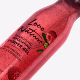 Love Nature Energising Exfoliating Shower Gel with Organic Mint & Raspberry all skin Types