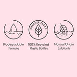 Love Nature Energising Exfoliating Shower Gel with Organic Mint & Raspberry all skin Types