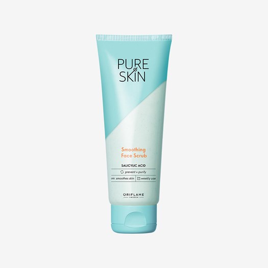 Pure Skin Smoothing Face Scrub For Oily Skin Types