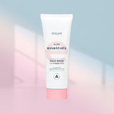 Glow Essentials Face Wash with Vitamins E and B3 For Dry Skin Types