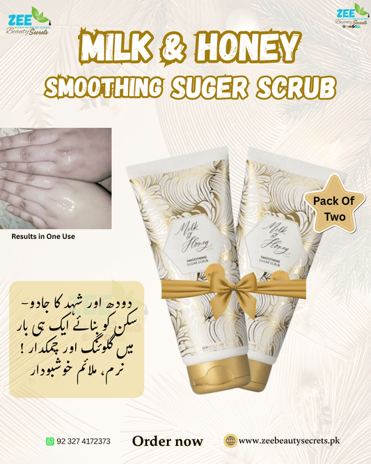 Milk & Honey Smoothing Sugar Scrub Pack Of 2