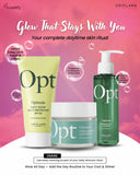 Opt Optimals Daytime Glow Skincare Routine Bundle for oily skin types