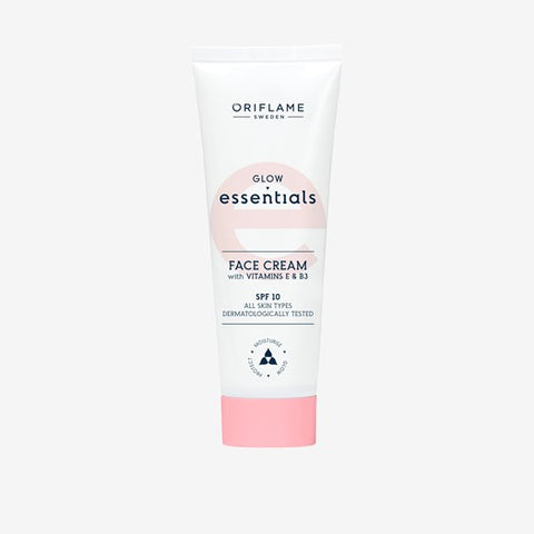 Oriflame Glow Essentials Face Cream with Vitamins E & B3 SPF 10 50 ml