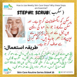 Pure Skin Scrub & Mask OILY skin Types for Whiteheads Blackheads