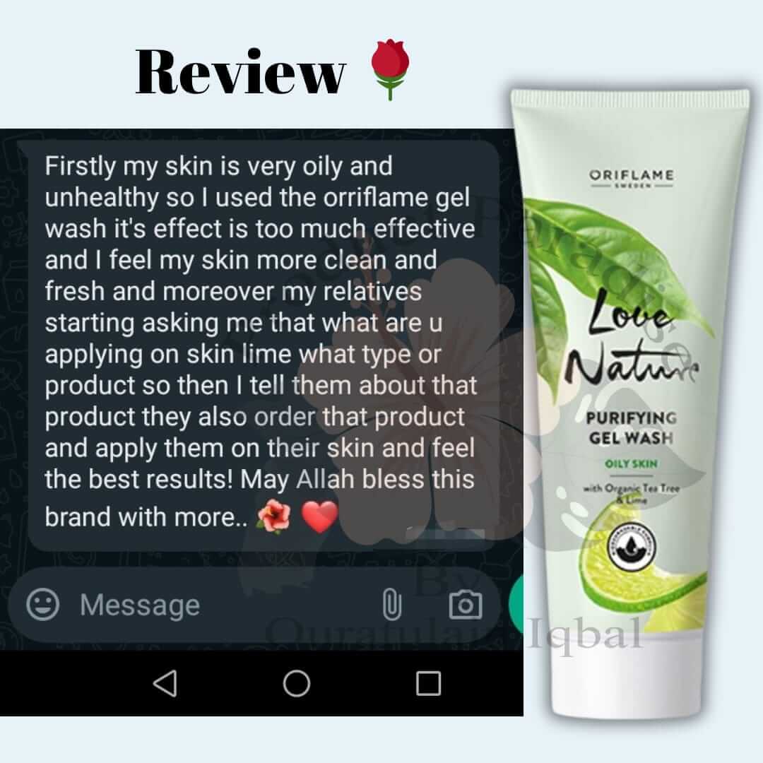 Organic Pure Skin 5-Step Facial Set For OILY Skin types Dermatologically tested