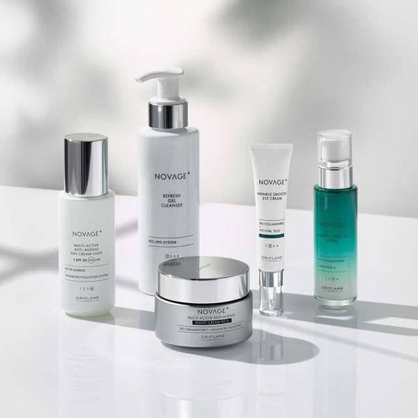 NOVAGE+ Wrinkle Smooth Routine Mixed 5pcs all Skin Types