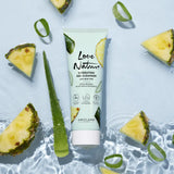 Love Nature Hydrating Gel Cleanser with Organic Aloe Vera Pineapple all Skin Types