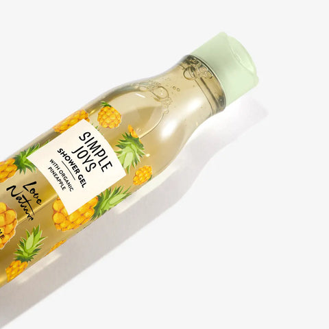 Love Nature Simple Joys Shower Gel with Organic Pineapple 250ML