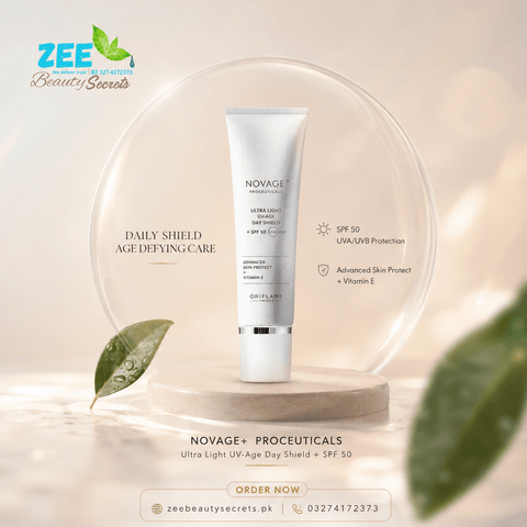 Novage+ Proceuticals Ultra Light UV Age Day Shield SPF 50 for all Skin Types