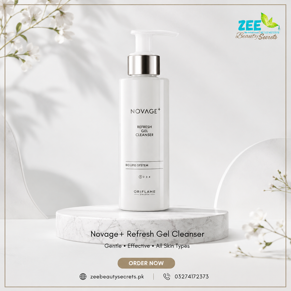 Novage+ Refresh Gel Cleanser For all Skin Types