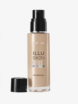 Illuskin Glow Reflective Foundation – 12 Hour Long Lasting Natural Glow | Sweat & Transfer Proof