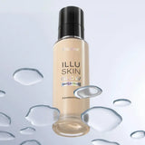 Illuskin Glow Reflective Foundation – 12 Hour Long Lasting Natural Glow | Sweat & Transfer Proof