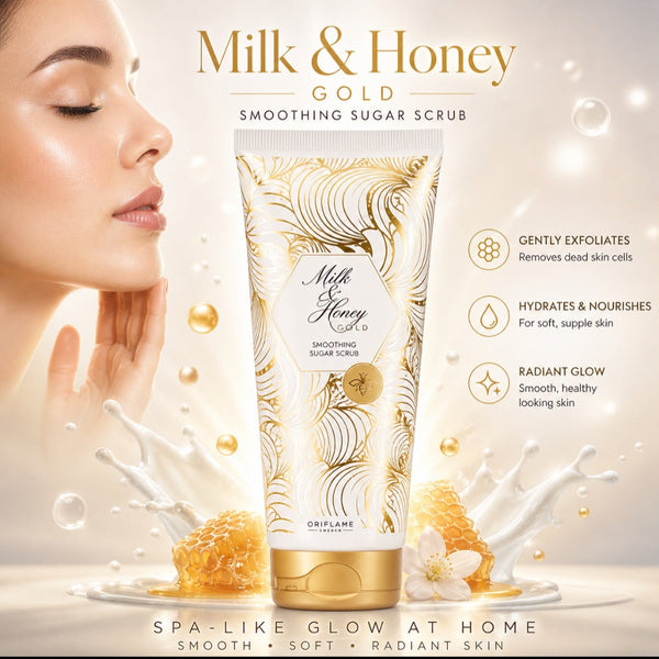 Milk and Honey Gold Smoothing Sugar Scrub all Skin Types
