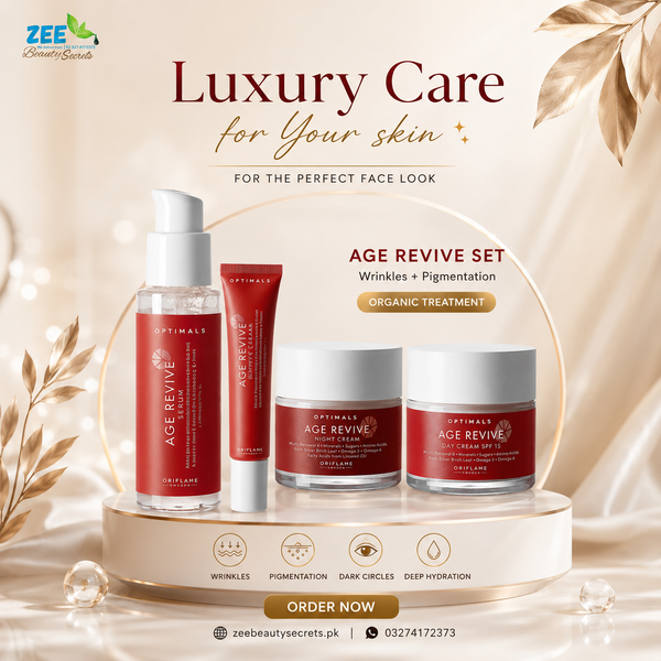 Optimal Age Revive Set, all skin types Wrinkles + Pigmentation Organic