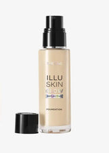 Illuskin Glow Reflective Foundation – 12 Hour Long Lasting Natural Glow | Sweat & Transfer Proof